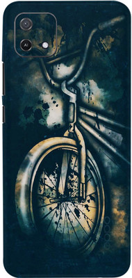 BUGGU Cycle Mobile Back Skin Guard, Cycle, Oppo A16K Mobile Skin(Cycle Skin With High Matte Finish.)