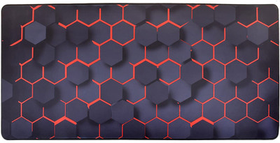 OCEANEVO Extended Large Mouse Pad XXL , Desk Mat for Laptop & Computer - 80 x 30 x 0.3 cm Non Slip Base Mousepad(Hexagon)