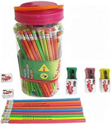 pancil 100 pice set Pencil(Set of 1, Multiple colors)
