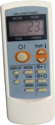 Ehop VE76 Remote control compatible for air conditioner CV-2P10SC sharp Remote Controller(White)