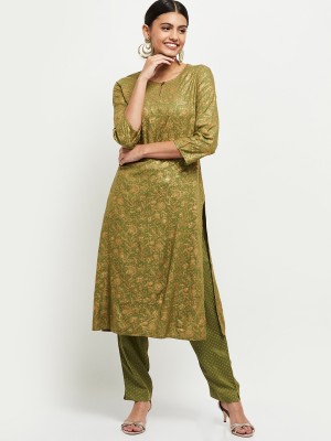 MAX Printed Kurta, Trouser/Pant & Dupatta Set