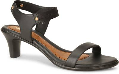 Bata black shop heels
