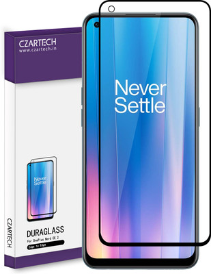 CZARTECH Edge To Edge Tempered Glass for OnePlus Nord CE 2 5G, Oppo F21 Pro 5G, Realme 9, Oppo Reno 7 SE 5G(Pack of 1)