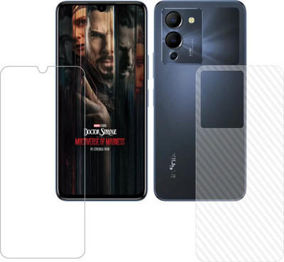 Ten To 11 Front and Back Screen Guard for Infinix Note 12 Turbo(Pack of 2)