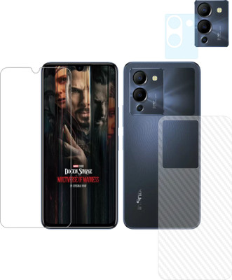 Ten To 11 Front and Back Tempered Glass for Infinix Note 12 Turbo(Pack of 3)