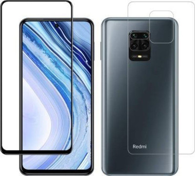 4 YARDS Front and Back Tempered Glass for Redmi Note 9 Pro Max (11-D)(Pack of 1)