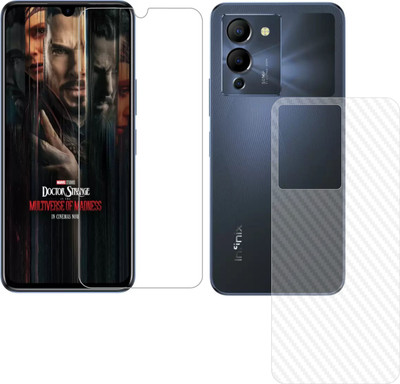 Ten To 11 Front and Back Tempered Glass for Infinix Note 12 Turbo(Pack of 2)