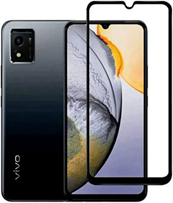 ASMANTIC Edge To Edge Tempered Glass for Vivo Y01(Pack of 1)