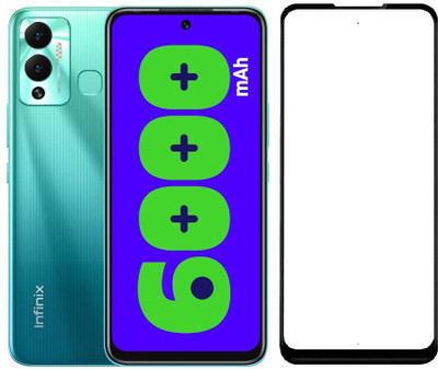 GDBUY Tempered Glass Guard for Infinix HOT 12 Play, infinix HOT 12 Play(Pack of 1)