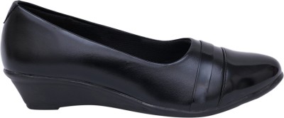 banuchi Unique Wedges Heel Office use Casual bellies shoe For Women Bellies For Women(Black)