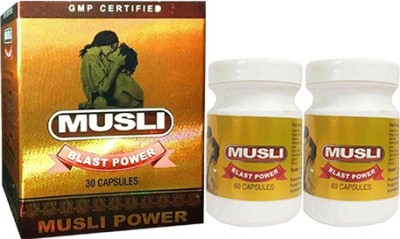 Dr Chopra Musli Blast Power Capsule 30 no.s for men & women Pack Of 2(Pack of 2)