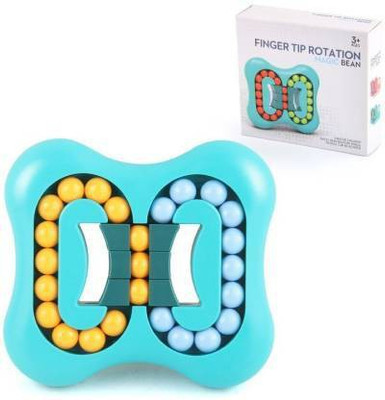 Kp Enterprise 3D Rotating Magic Bean Puzzle Fingertip Creative Magic Disk Plane Ball Toy(1 Pieces)