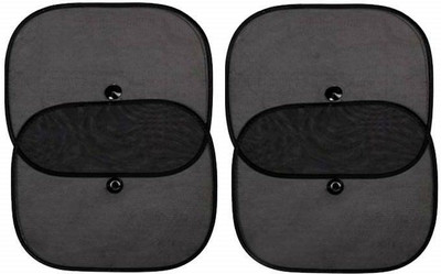 Auto Oprema Rear Window, Side Window Sun Shade For Universal For Car Universal For Car(Black)