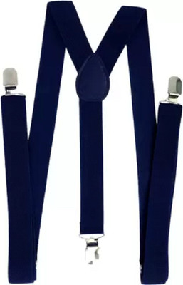 futurewizard Y- Back Suspenders for Men(Blue)