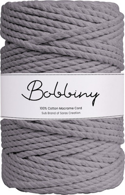 Bobbiny Grey Thread(50 m Pack of1)
