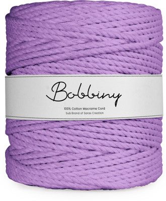 Bobbiny Purple Thread(100 m Pack of1)