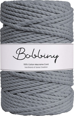 Bobbiny Light gray Thread(50 m Pack of1)