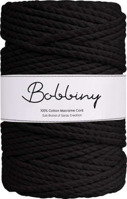 Bobbiny Black Thread(50 m Pack of1)