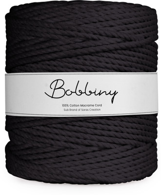 Bobbiny Black Thread(100 m Pack of1)