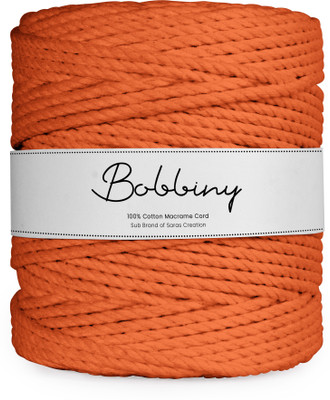 Bobbiny Orange Thread(100 m Pack of1)