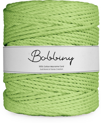 Bobbiny Light Green Thread(100 m Pack of1)