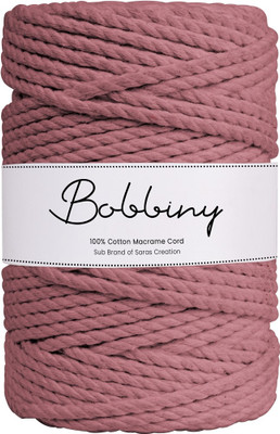 Bobbiny Pink Thread(50 m Pack of1)