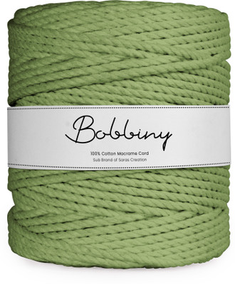 Bobbiny Birch green Thread(100 m Pack of1)