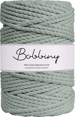 Bobbiny Light Grey Thread(50 m Pack of1)