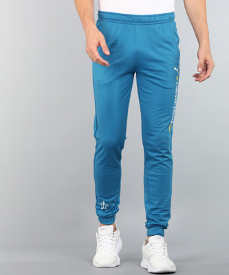 PUMA x1DER Graphic Pants II Graphic Print Men Blue Track Pants