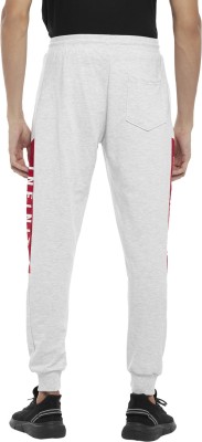 PEOPLE Printed Men Grey Track Pants