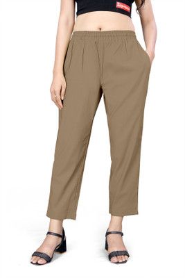 fithub Relaxed Women Green Trousers