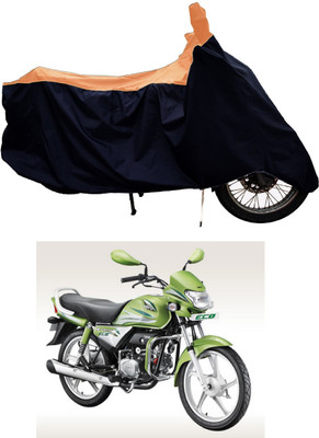Tricway Two Wheeler Cover for Hero(HF Deluxe Eco, Orange)