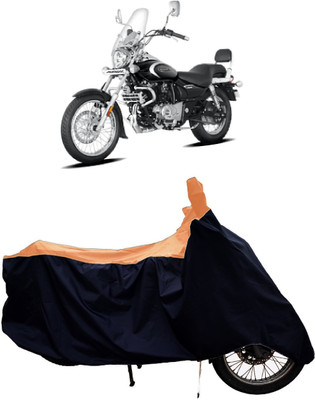 Tricway Two Wheeler Cover for Bajaj(Avenger Cruise 220 BS6, Orange)