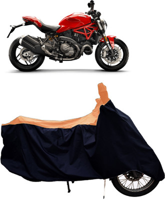Tricway Two Wheeler Cover for Ducati(Monster 821, Orange)