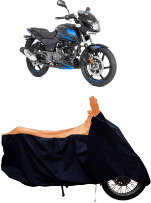 Tricway Two Wheeler Cover for Bajaj(Pulsar 150 DTS-i, Orange)