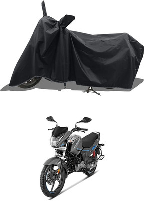 KEDIT Waterproof Two Wheeler Cover for Hero(Glamour BS6, Black)