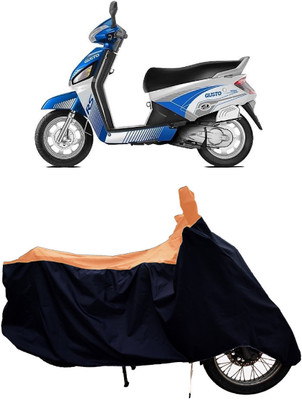 Tricway Two Wheeler Cover for Mahindra(Gusto Electric BS6, Orange)