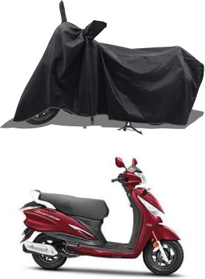 KEDIT Waterproof Two Wheeler Cover for Hero(MotoCorp Destini 125, Black)