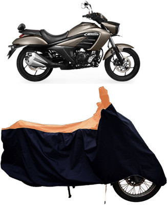 Tricway Two Wheeler Cover for Suzuki(intruder 150, Orange)