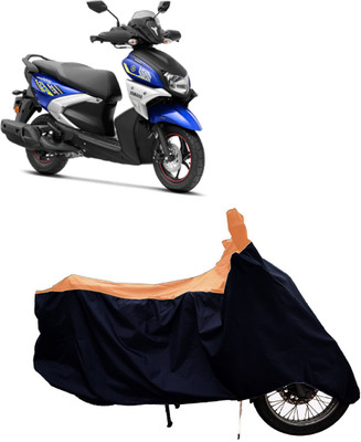 Tricway Two Wheeler Cover for Yamaha(RayZR 125 BS6, Orange)