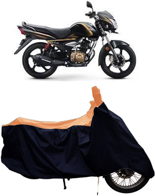 Tricway Two Wheeler Cover for TVS(Victor Premium, Orange)