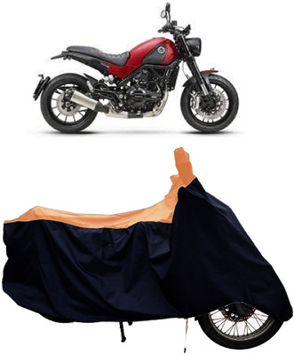 Tricway Two Wheeler Cover for Benelli(Leoncino, Orange)