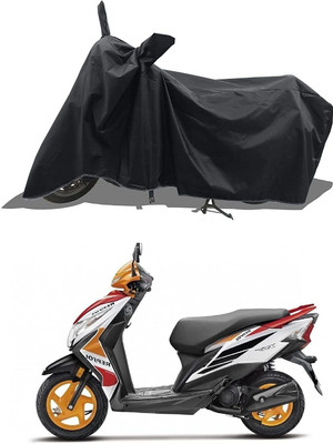 KEDIT Two Wheeler Cover for Honda(Deo, Black)