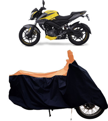 Tricway Two Wheeler Cover for Bajaj(Pulsar NS200 BS6, Orange)