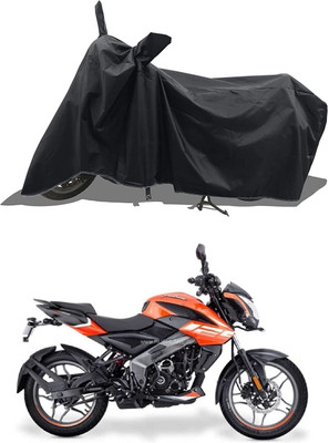 HWSXQAE Waterproof Two Wheeler Cover for Bajaj(Pulsar NS125 BS6, Black)