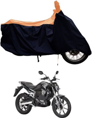 Tricway Two Wheeler Cover for Revolt(Motors RV 400, Orange)