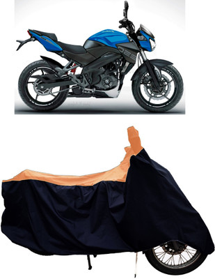 Tricway Two Wheeler Cover for Bajaj(Pulsar 250 BS6, Orange)