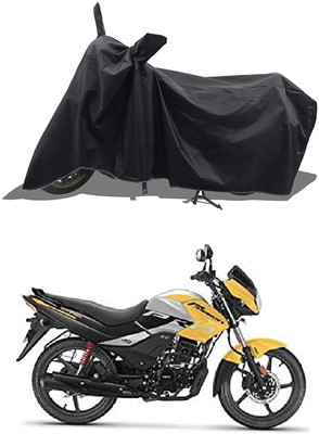 KEDIT Two Wheeler Cover for Hero(Passion Pro, Black)