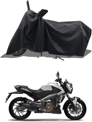 KEDIT Two Wheeler Cover for Bajaj(Dominar, Black)