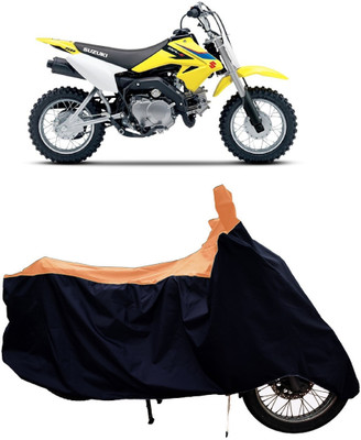 Tricway Two Wheeler Cover for Suzuki(DR-Z50 BS6, Orange)